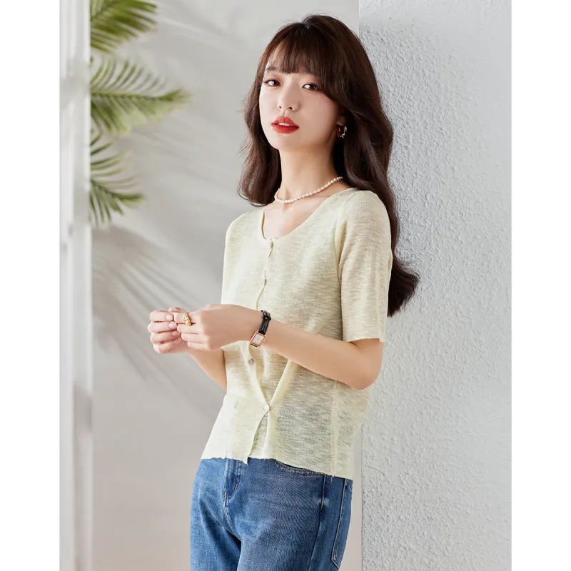 Love Elaine Summer Knitwear Loose Fit Women's-4