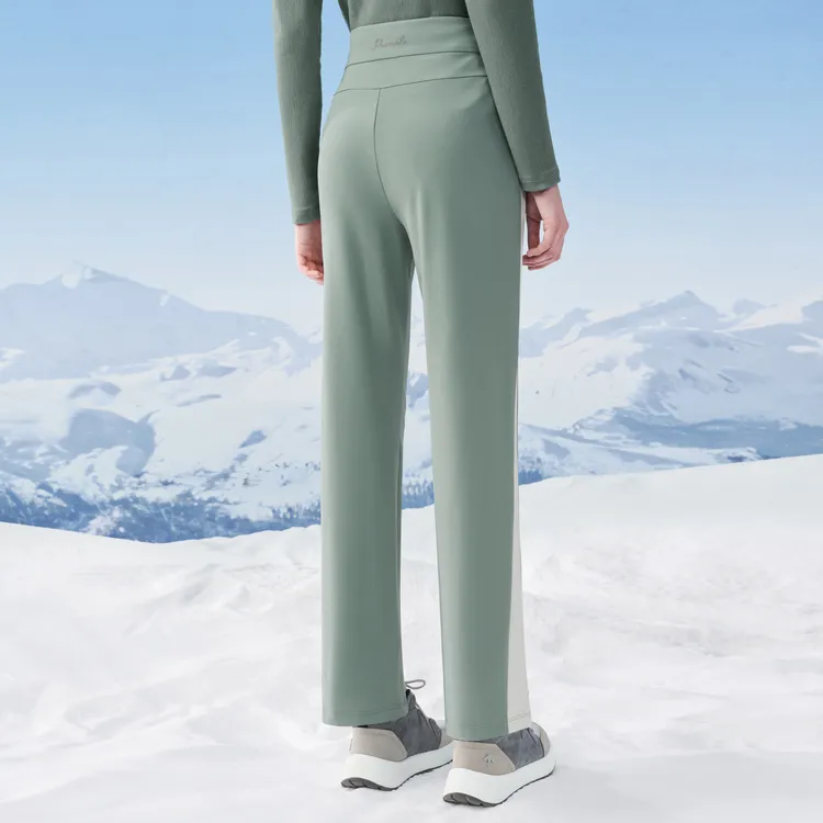 DESCENTE WOMENS SKI Knitted Fabric Sports Pants Women's-3