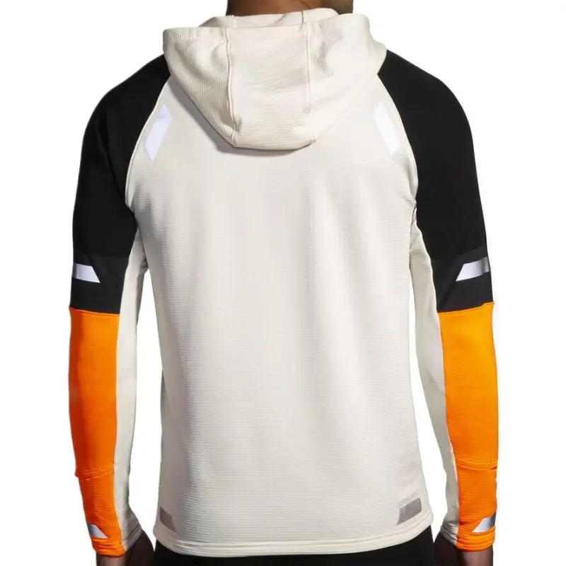 Brooks Run Visible Thermal Sweatshirt Men's White-2