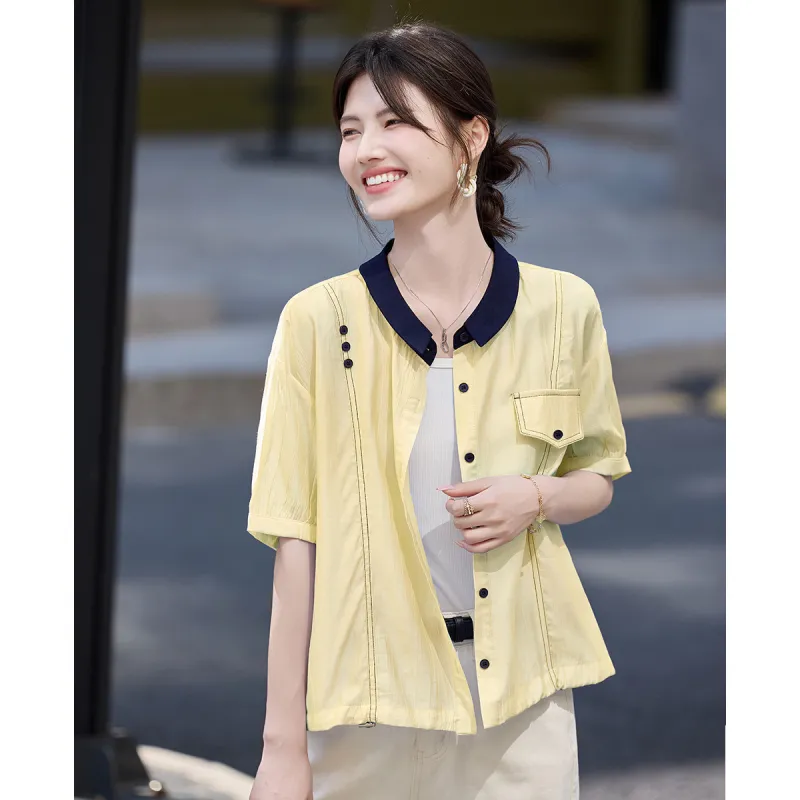 TERRE BLEUE Shirts Women's-3