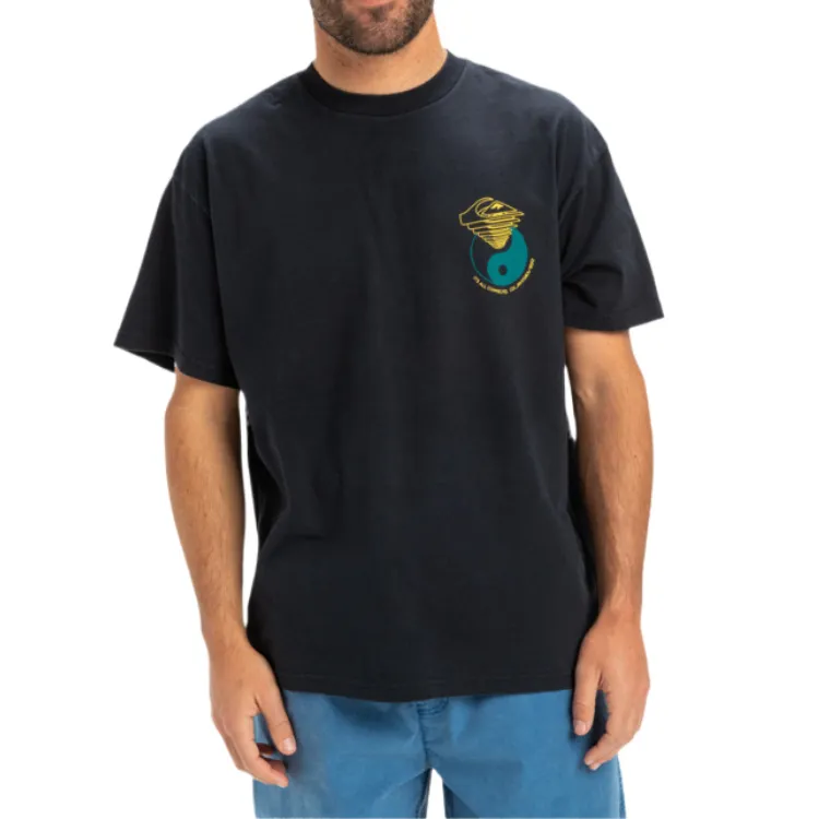 Quiksilver T Shirts Men Black-2