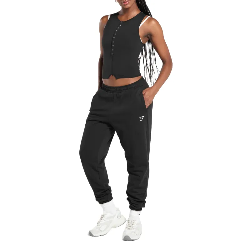 GYMSHARK Sport Vests Women's Black-3