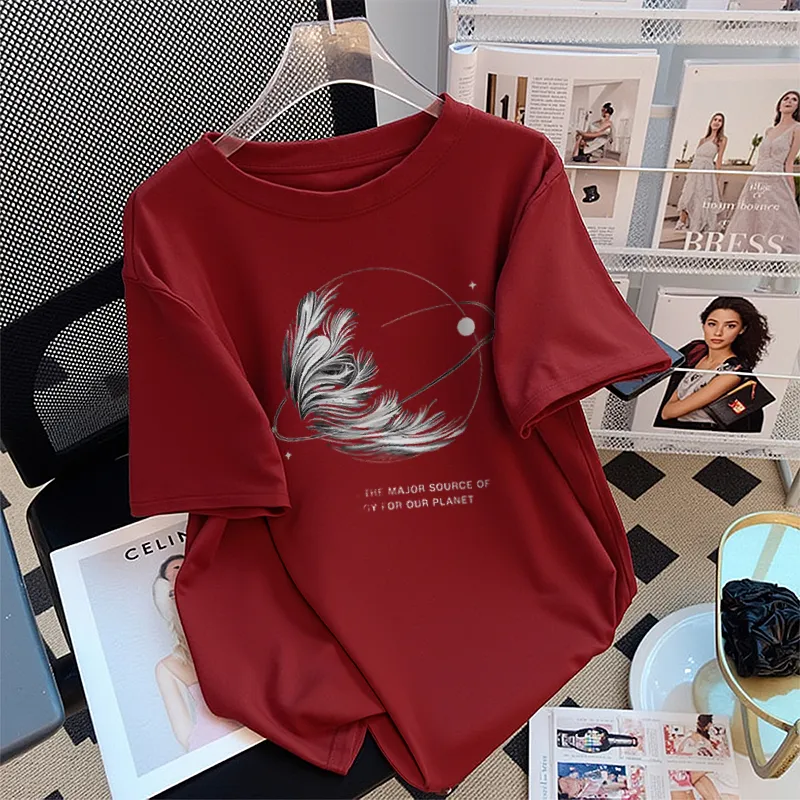 FAIRWHALE T Shirts Women's-8
