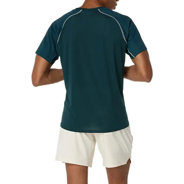 Asics MATCH ACTIBREEZE T Shirt Men's Saxon Green-1