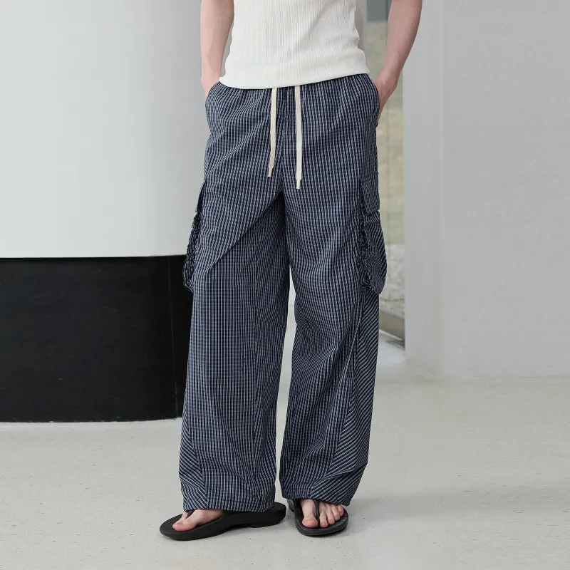 Lilbetter Casual Pants Men's Blue-6