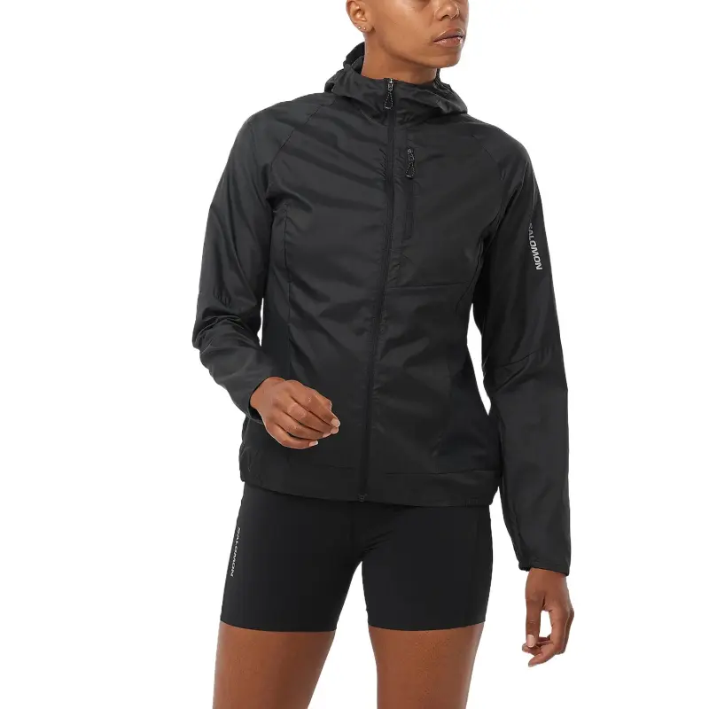SALOMON BONATTI CROSS WIND Jacket Women's Pitch Black-1