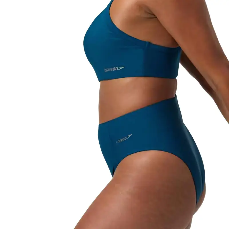 Speedo SolidRacerbackBikiniTopDark Bikini Women's Dark Blue-5