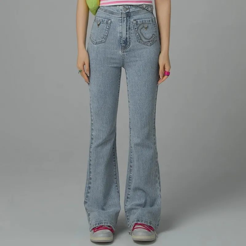 CHUU Jeans Women's Light Denim Blue-2