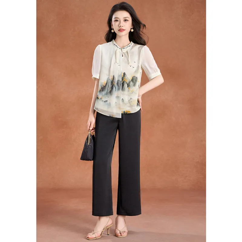 Mylan Casual Suits Women's Ecru-4