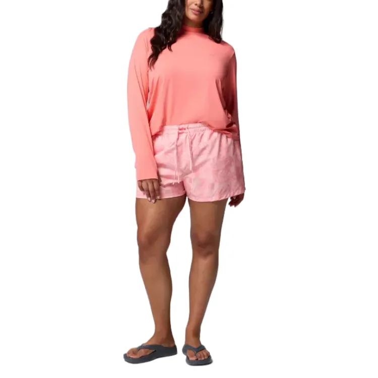 Columbia Bogata Bay Casual Shorts Women's Pink-3