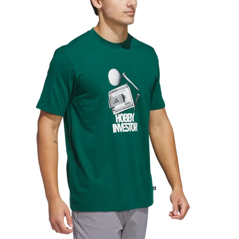 Adidas T Shirt Men's Forest Green-3
