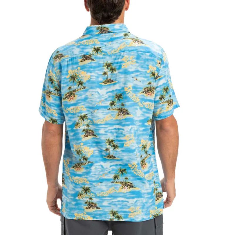 Quiksilver Shirts Men Blue-3