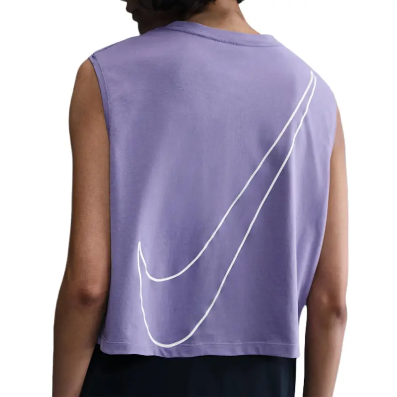 Nike Sportswear Club Women's Sleeveless Cropped Graphic T Shirt-1