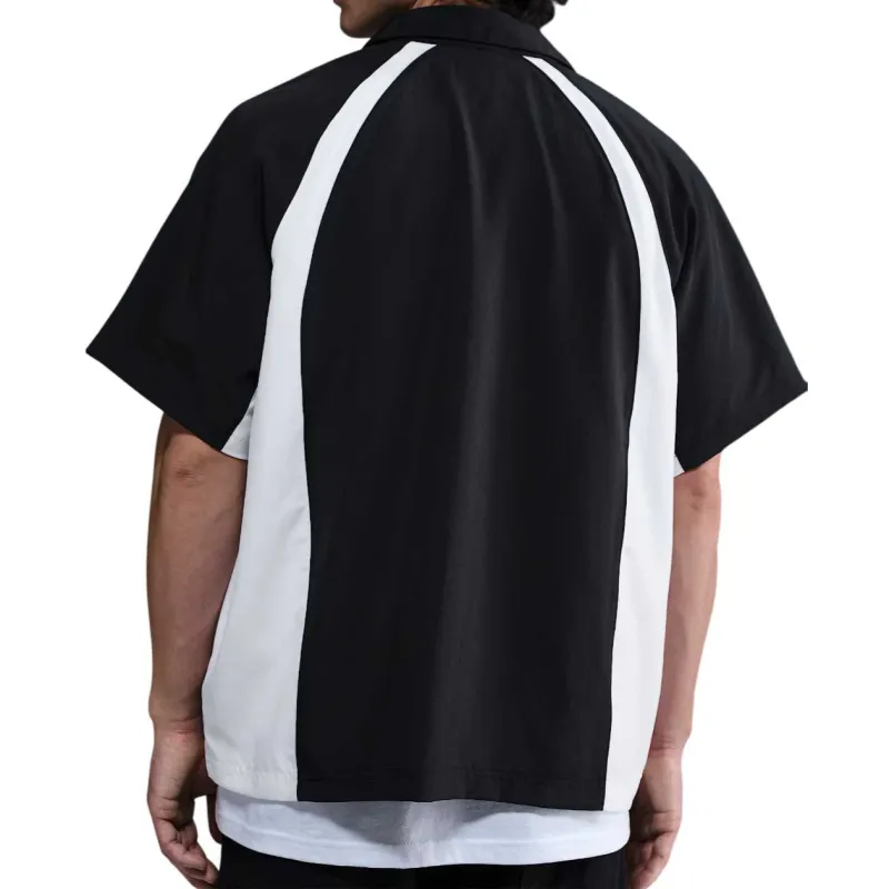 Nike Sb Dri FIT Woven Short Sleeve Bowler Shirt-1