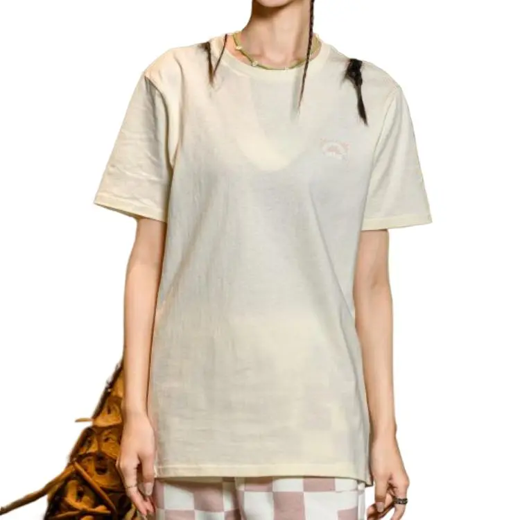 Vans Regular T-Shirt Women's Beige-2