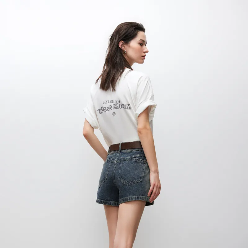 ONLY Denim Shorts Women's J35 Vintage Denim 390-4