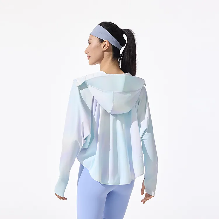 BOSIDENG Sun Series Cooling Super Light Breathable Sun Protection UV Protection Sun Protection Clothing Women's-12