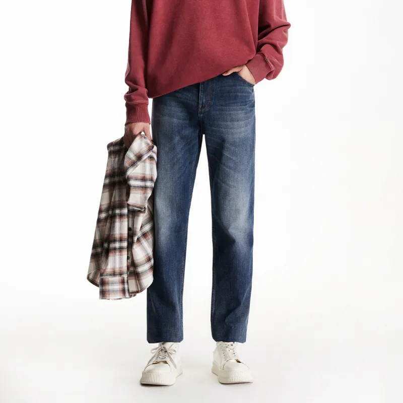 JACK&JONES Jeans Men E39 Medium Blue Denim-4