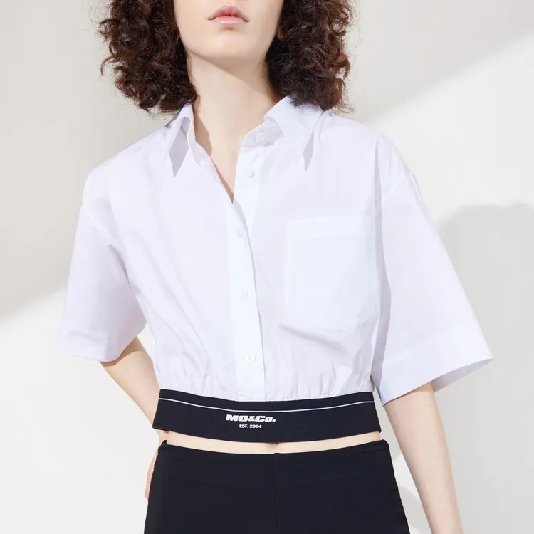 MO&CO Shirts Women's Raw White-2