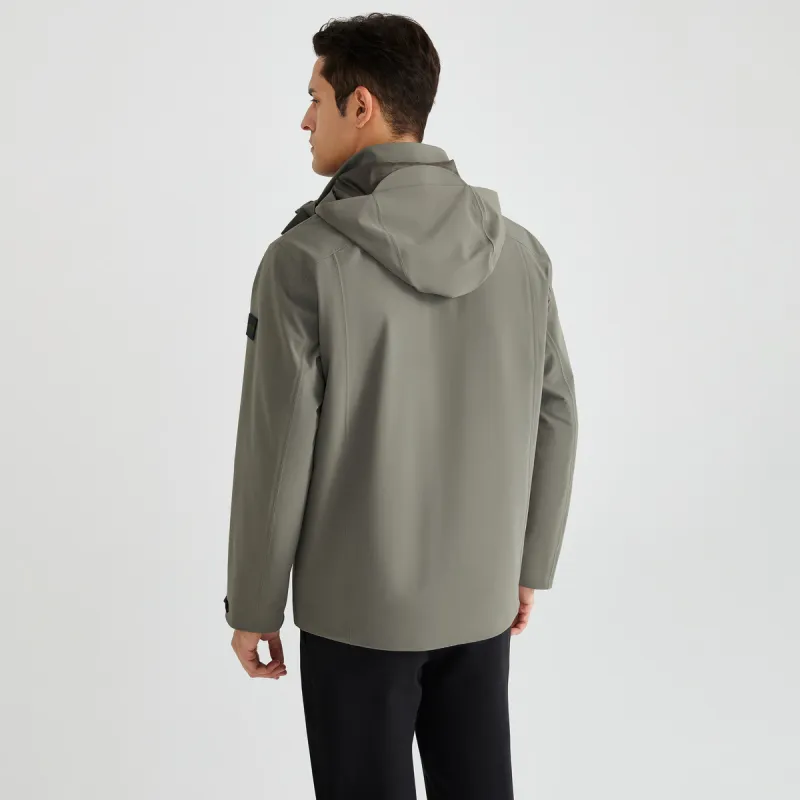 Satchi Jackets Men Gray Green-6