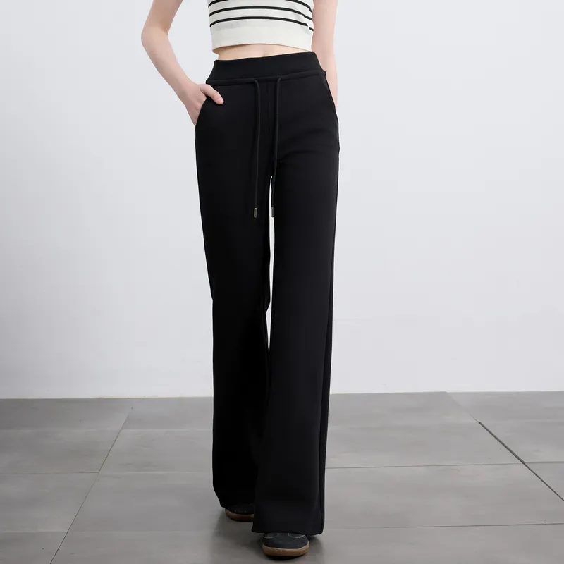 3COLOUR Casual Pants Women's Classic Black-4