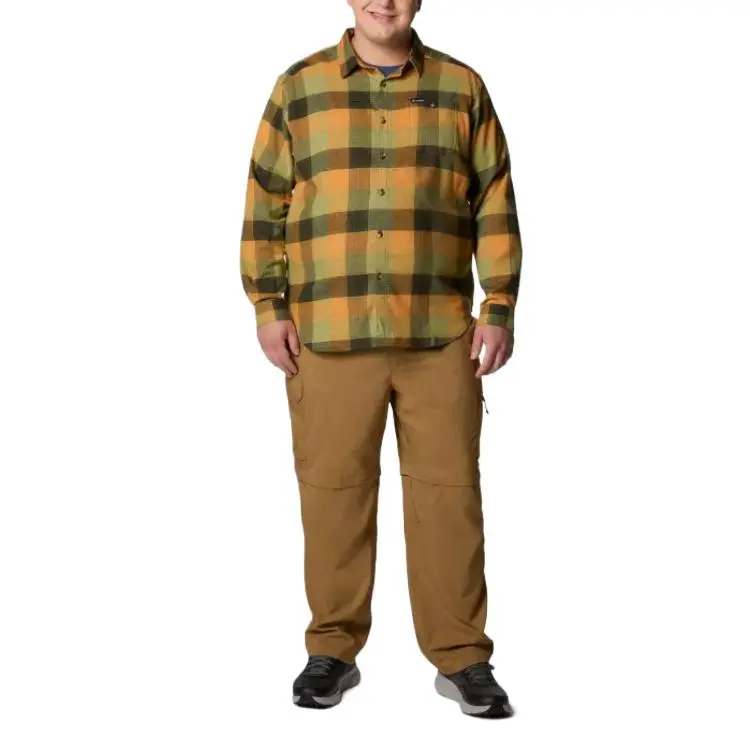 Columbia Cornell Woods Flannel Long Sleeve Shirt Shirt Men's Green-3