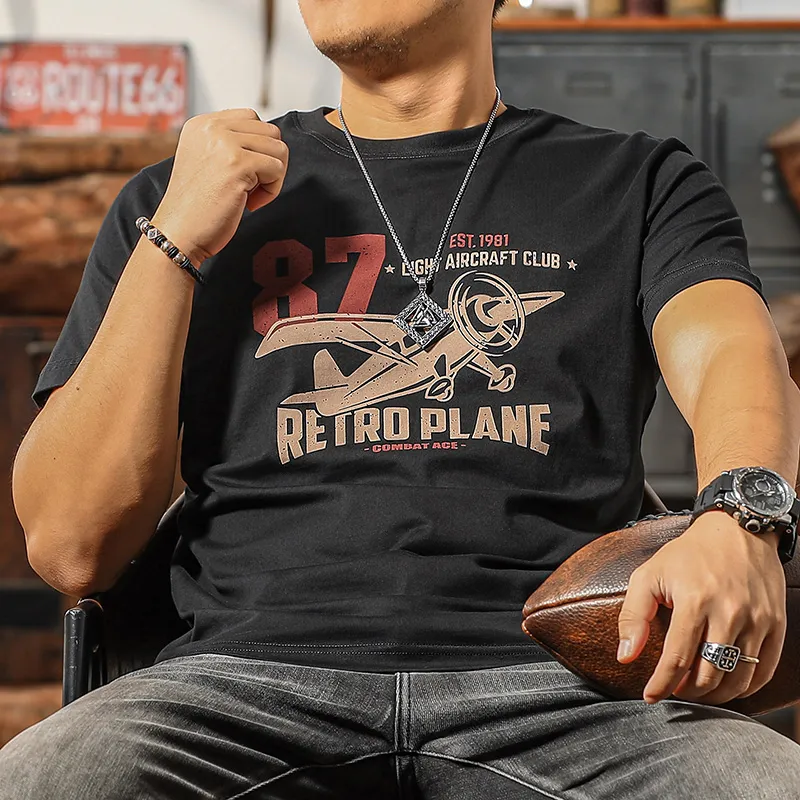 Seasonal Words T Shirts Men Black-2