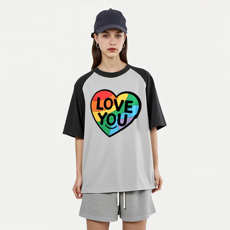 FAIRWHALE Raglan Sleeve T Shirt Women's-2