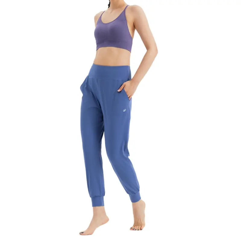 DECATHLON Sports Pants Women's Gray Slate Blue-4