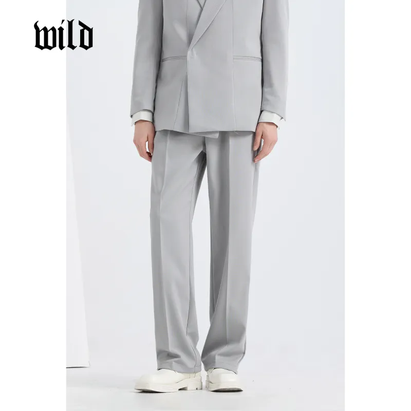 WILD LEADER Suit Trousers Men-4