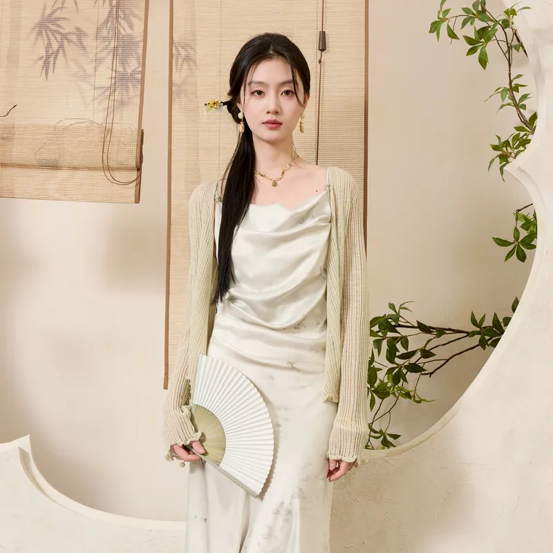 3COLOUR Knitwear Women's Light Gray Green-3