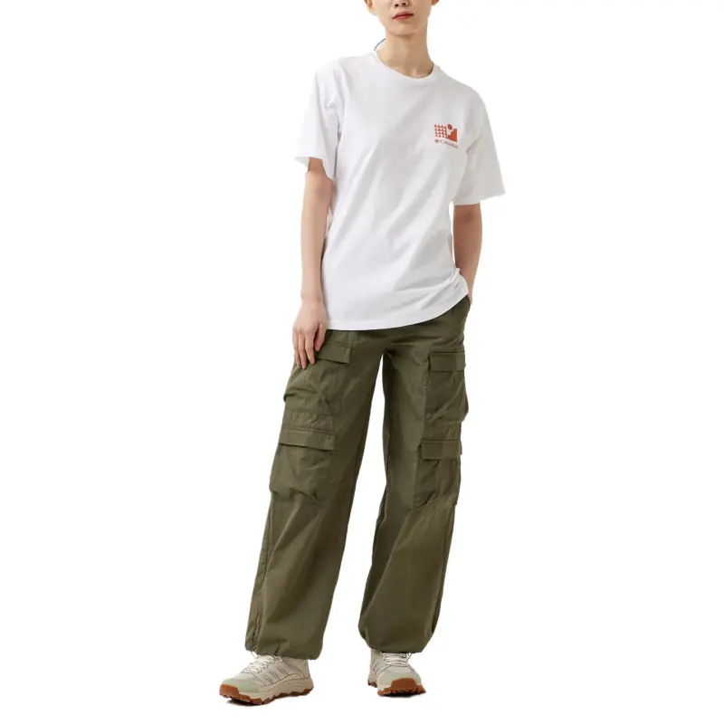 Columbia Explorers Canyon Regular T Shirt Women's White-4
