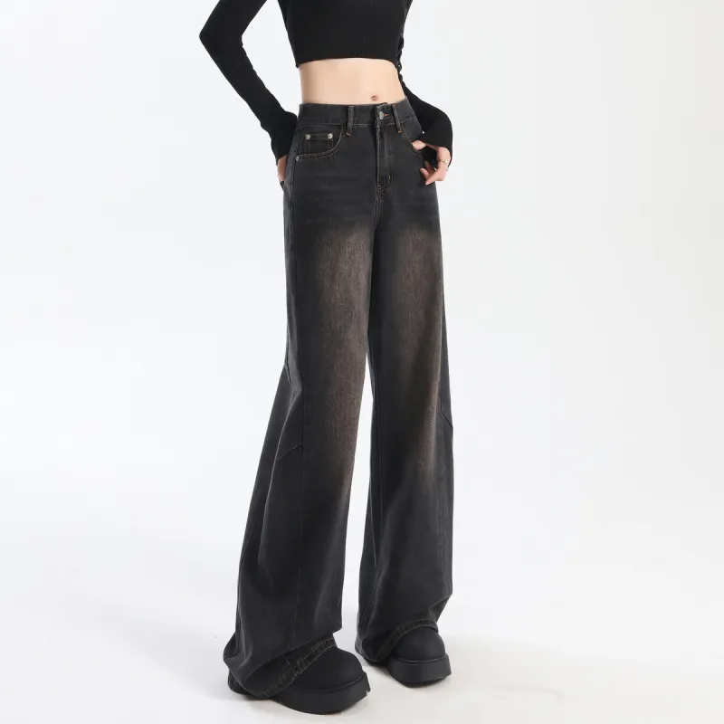 ZAVK Jeans Women's Black Gray Color-2