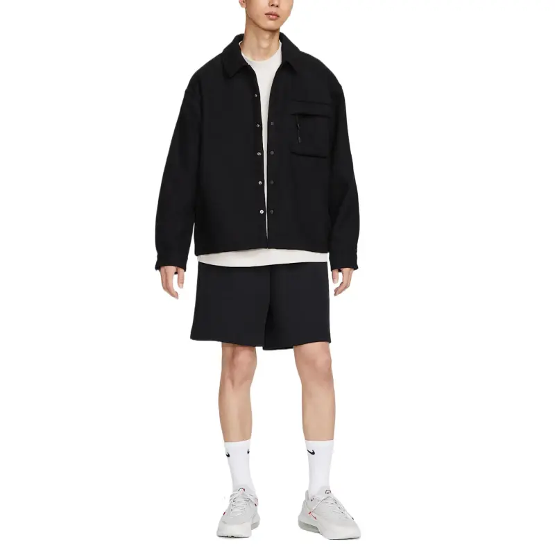 Nike Sportswear Tech Jackets Coats Men's Black-2