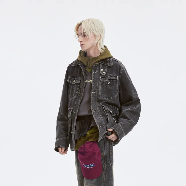 INXX Standby Denim Jacket Unisex Black-6