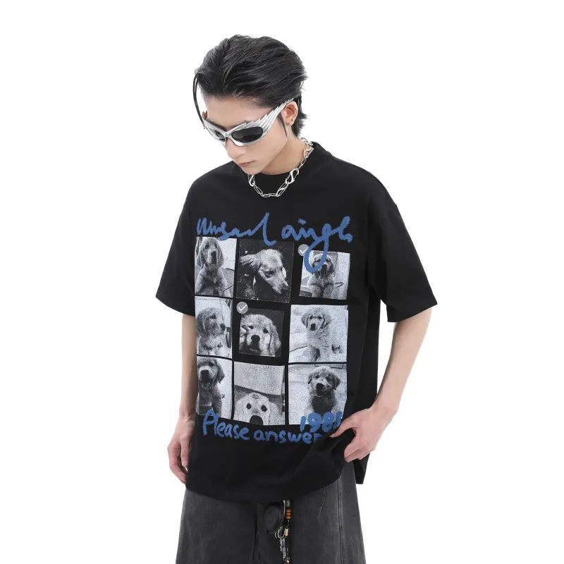 WELTER EXPERIMENT Classic Minimalist Style T Shirt Unisex-5