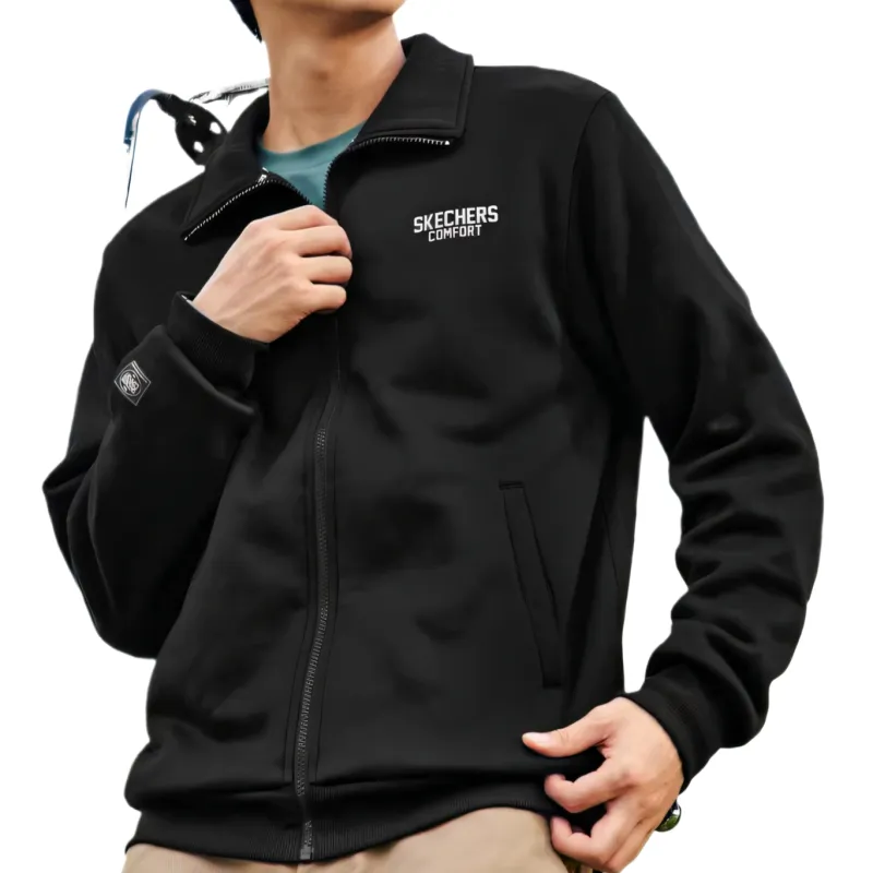 Skechers Jacket Unisex Carbon Black-3