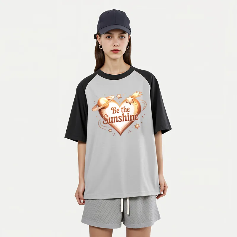 FAIRWHALE Raglan Sleeve T Shirt Women's-2