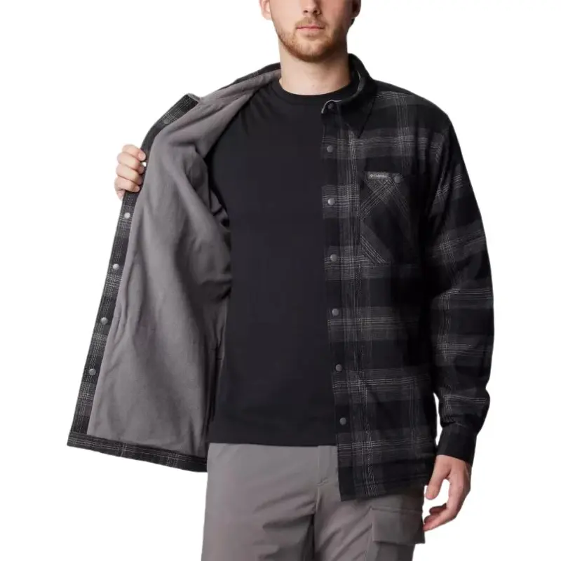 Columbia Cornell Woods Jackets Coats Men's Black-3