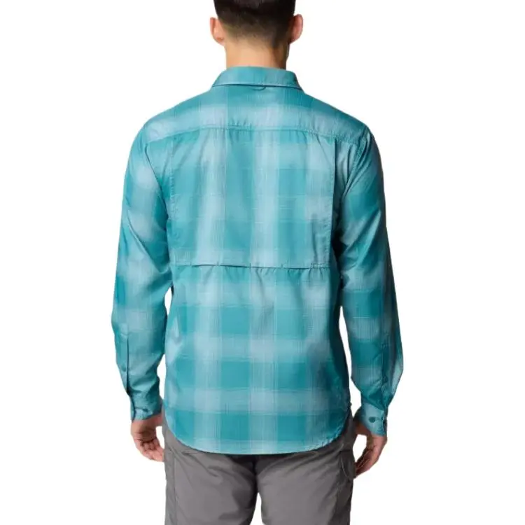 Columbia Silver Ridge Utility Lite Shirt Men's Blue-1