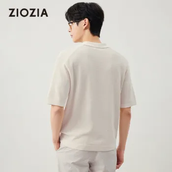 ZIOZIA Summer Knitwear Standard Men's