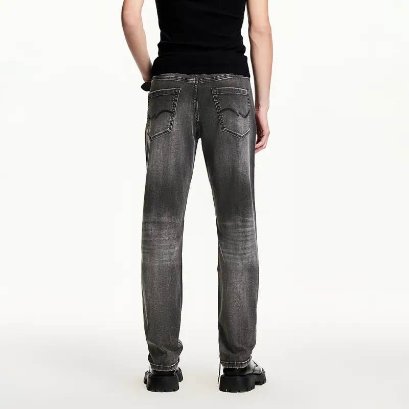 JACK&JONES Jeans Men A17 Medium Gray Denim-4