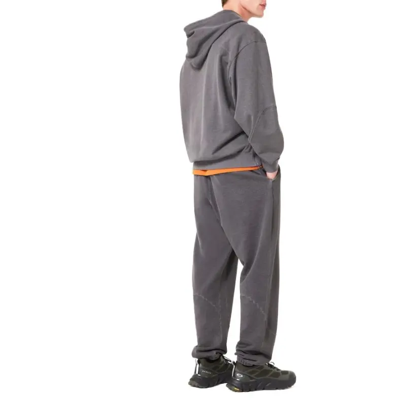 Oakley Indigo Side Zip Hoodie Sweatshirt Men's Gray-5