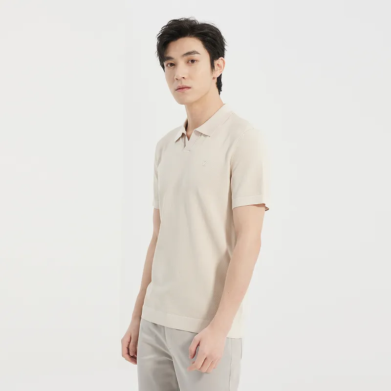 LESS IS MORE Polo Shirts Men Light Gray 25XTX9701S-4