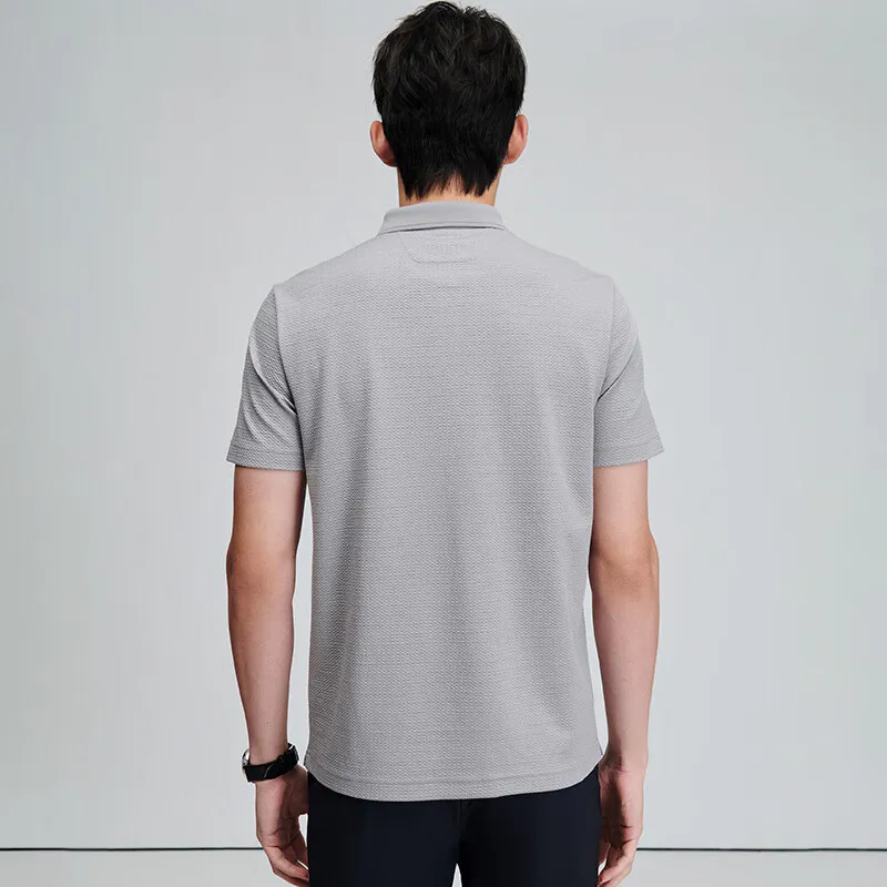 SAINT ANGELO Polo Shirts Unisex Pearl Gray-3
