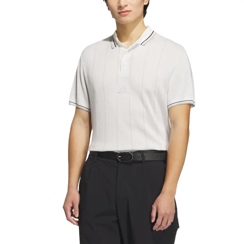 Adidas KNIT Polo Shirt Men's White-1