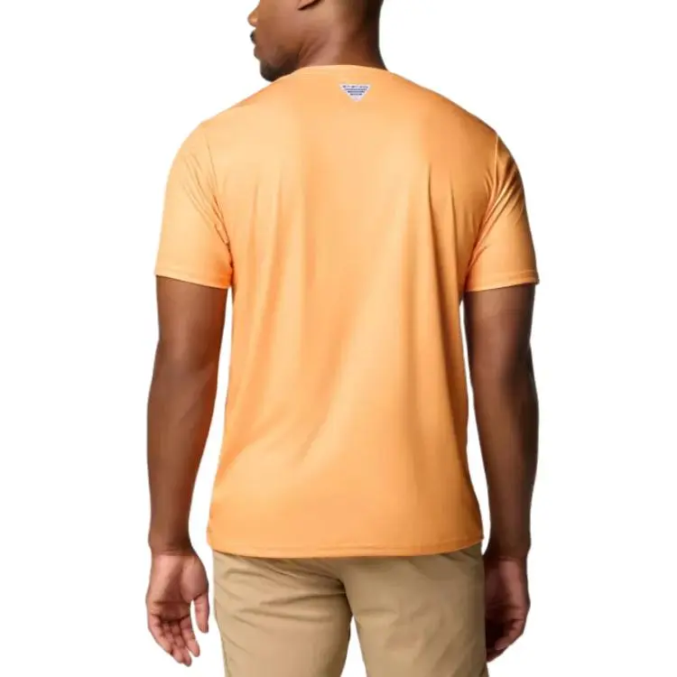Columbia x Bentley Terminal Tackle PFG Omni Shade Omni Wick T Shirt Men's Orange-1