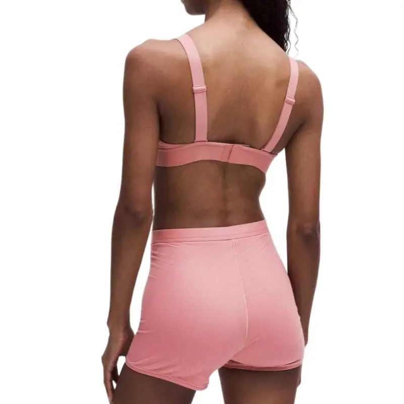 Lululemon StretchCotton Bra Women's Pink-1