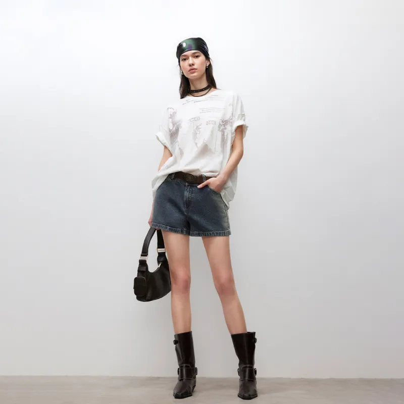 ONLY Denim Shorts Women's J35 Vintage Denim 390-3