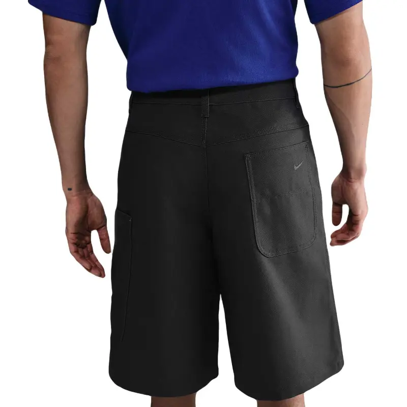 Nike Swoosh Life Casual Shorts Men's Fume Coal Black-1
